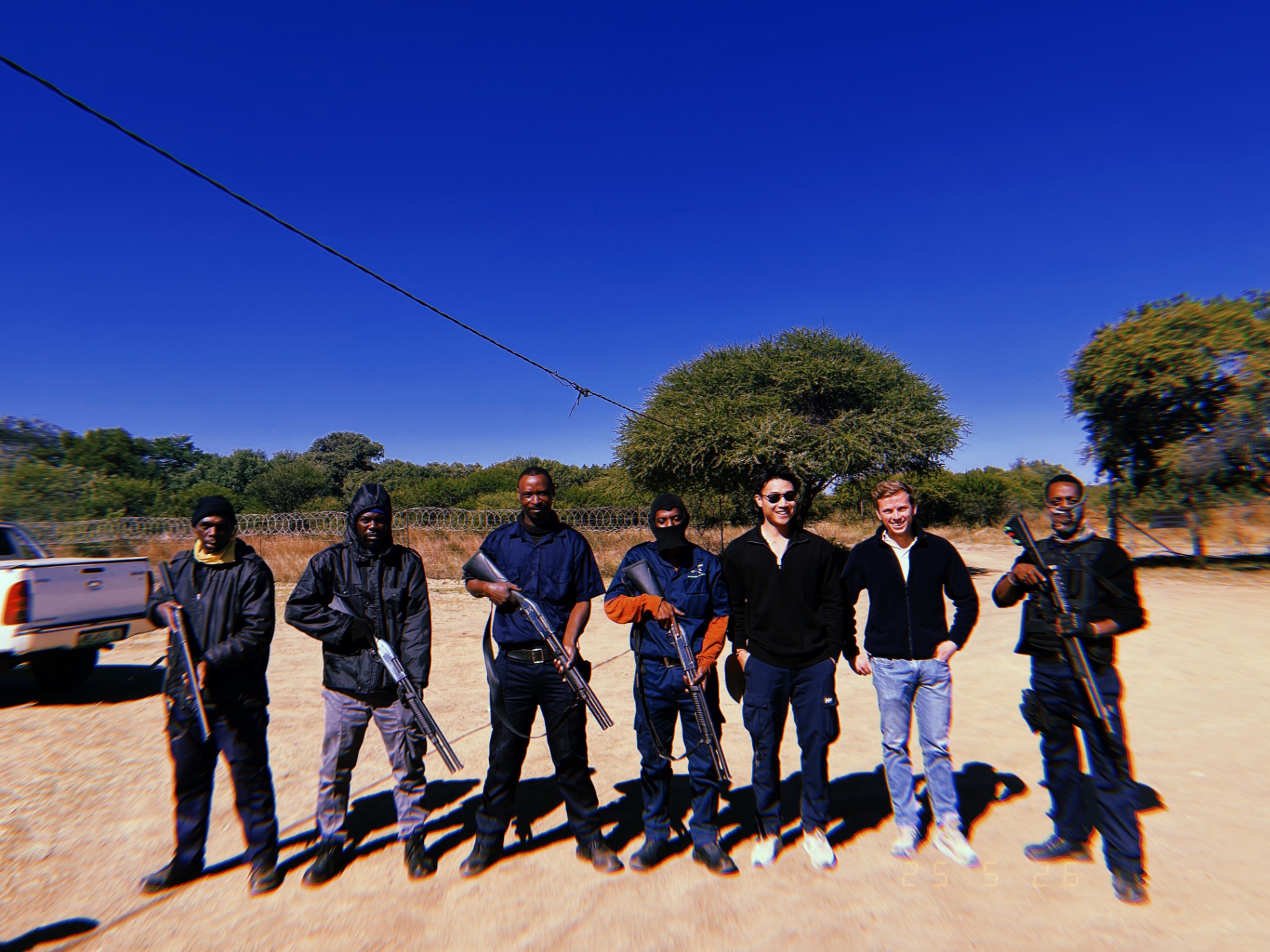 Karl Lee - Finstone Team Group Photo - With the Finstone AG team on site in South Africa.