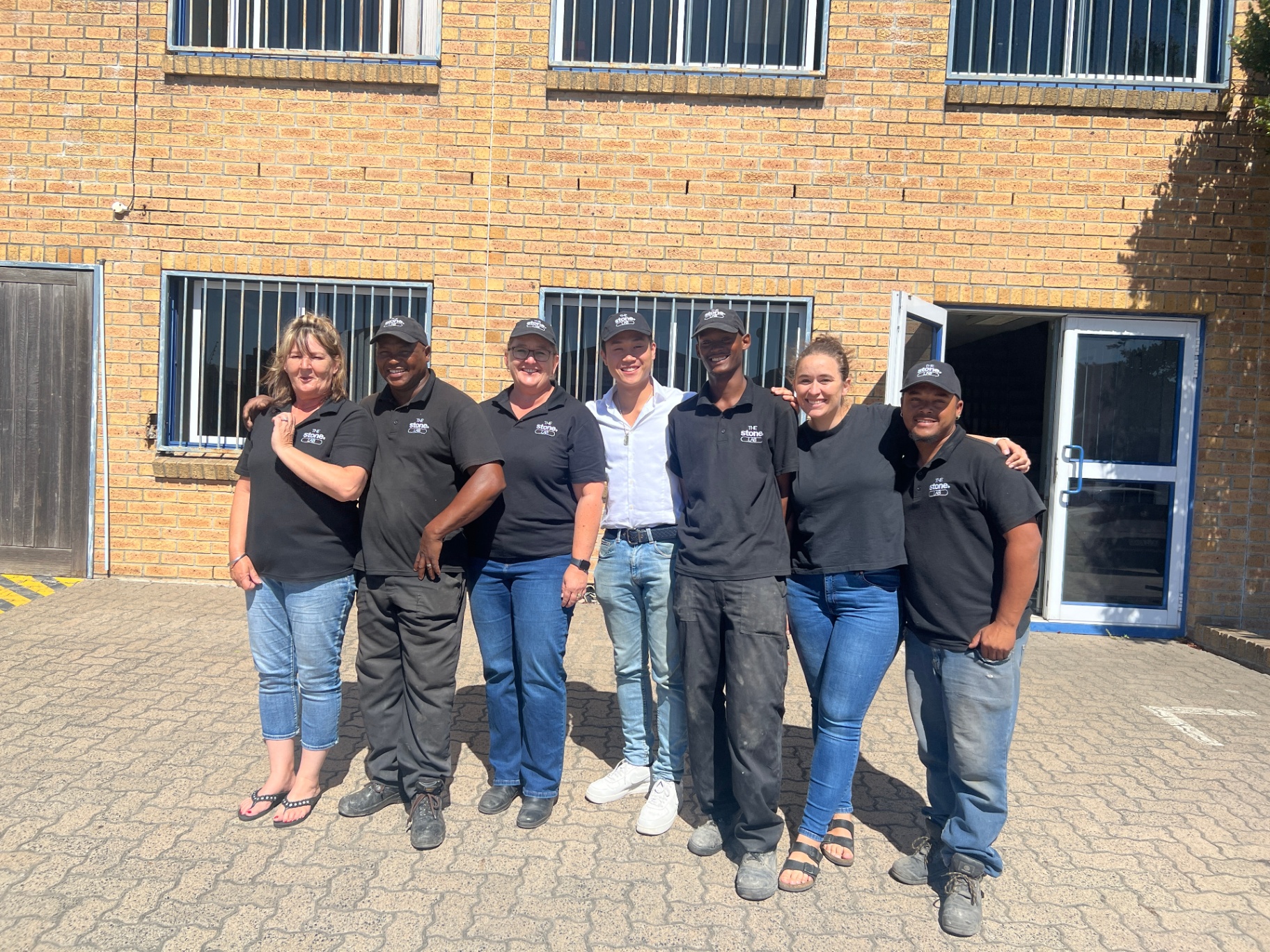 Karl Lee - The Stone Lab Team - With the incredible Stone Lab team in South Africa.