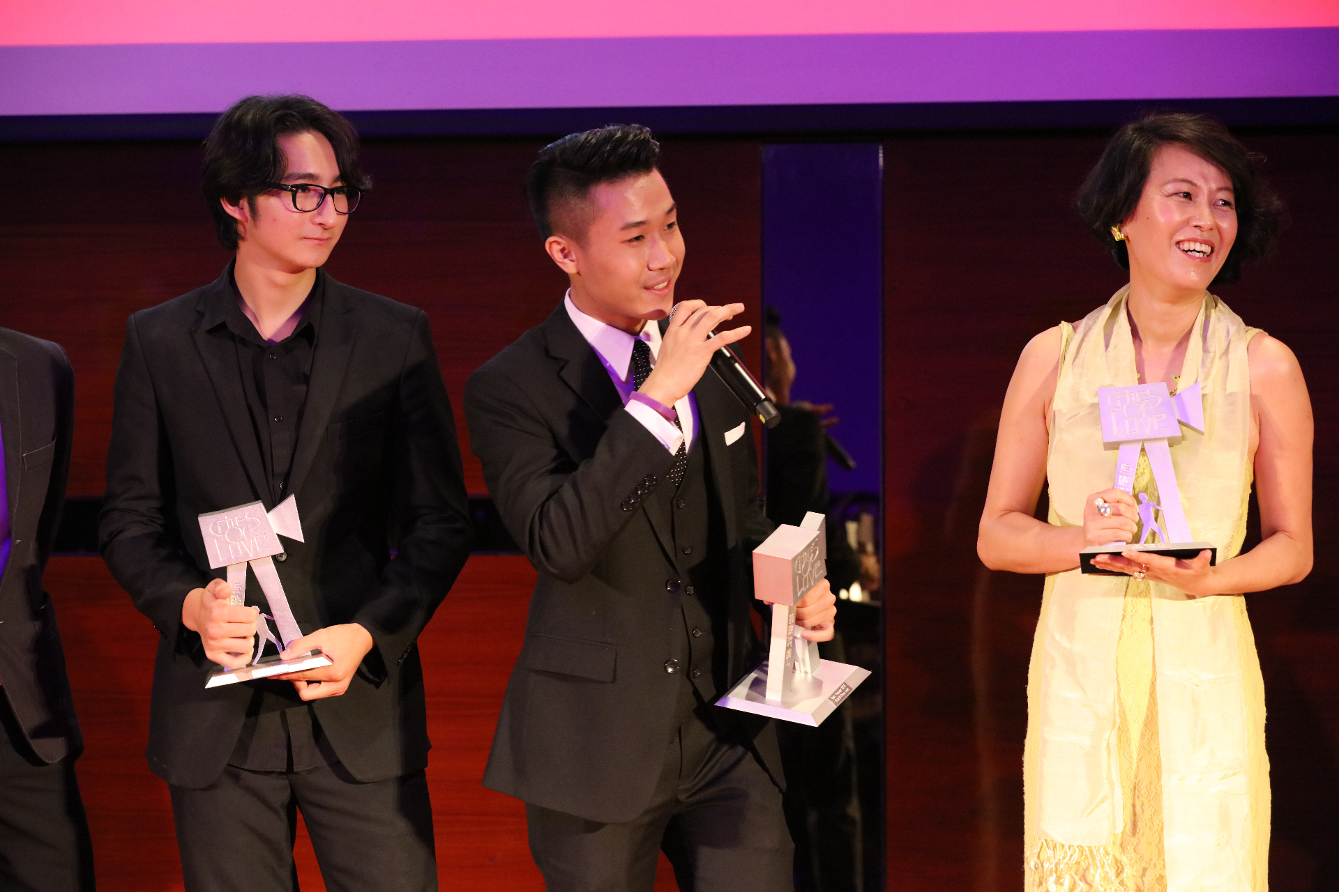 Karl Lee - SWAN Gala Awards - Receiving recognition at the SWAN Collective Gala 2017.